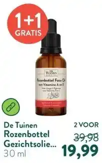 Holland & Barrett Rozenbottel Gezichtsolie Vitamine A & E aanbieding