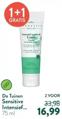 Holland & Barrett Sensitive Intensief Voedende Crème aanbieding