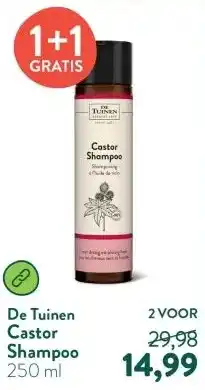 Holland & Barrett Castor Shampoo aanbieding