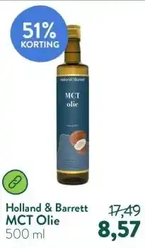 Holland & Barrett MCT Olie aanbieding