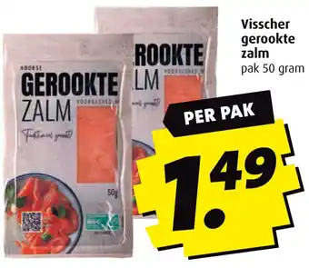 Boni Visscher gerookte zalm aanbieding