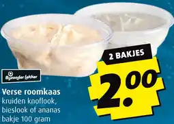 Boni Verse roomkaas aanbieding