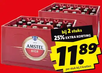 Boni Amstel bier aanbieding