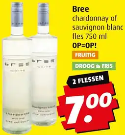 Boni Bree chardonnay of sauvignon blanc aanbieding