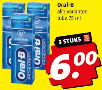 Boni Oral-B aanbieding