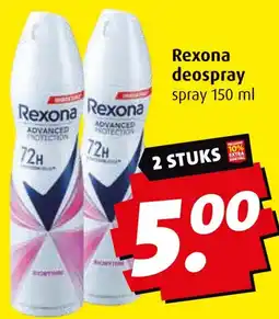 Boni Rexona deospray aanbieding