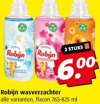 Boni Robijn wasverzachter aanbieding
