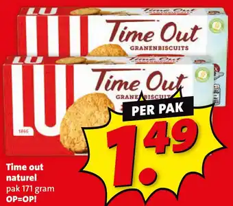 Boni Time out naturel aanbieding
