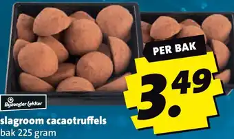 Boni Slagroom cacaotruffels aanbieding