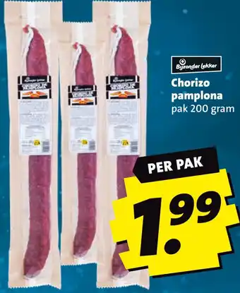 Boni Chorizo pamplona aanbieding