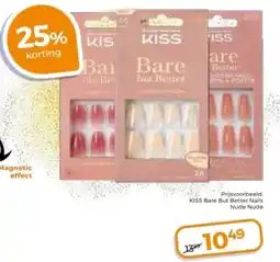Trekpleister KISS Bare But Better Nails Nude Nude aanbieding