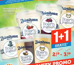 Coop Zuivelhoeve Boer'n vla of yoghurt aanbieding