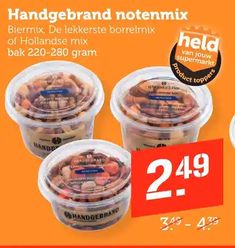 Coop Handgebrand notenmix aanbieding