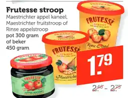 Coop Frutesse stroop aanbieding