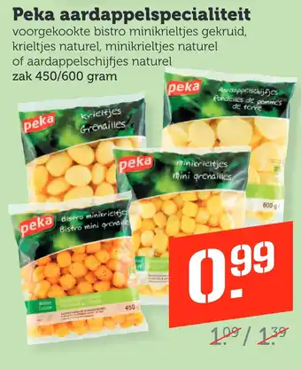 Coop Peka aardappelspecialiteit aanbieding