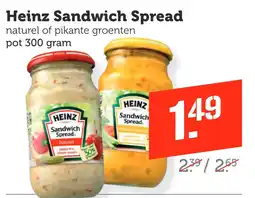 Coop Heinz Sandwich Spread aanbieding