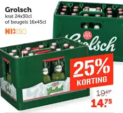 Coop Grolsch aanbieding