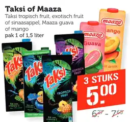 Coop Taksi of Maaza aanbieding