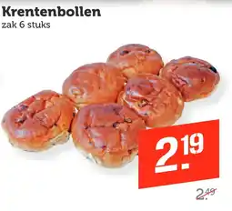 Coop Krentenbollen aanbieding