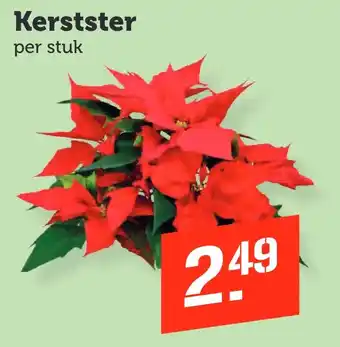 Coop Kerstster aanbieding