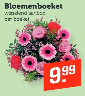 Coop Bloemenboeket aanbieding