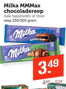 Coop Milka MMMax chocoladereep aanbieding