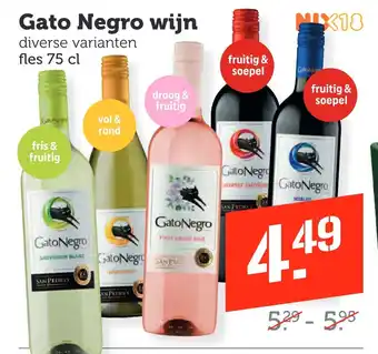 Coop Gato Negro wijn aanbieding