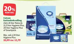 Maxi Zoo Catsan kattenbakvulling aanbieding