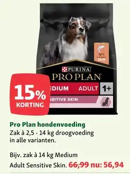 Maxi Zoo Pro Plan hondenvoeding aanbieding