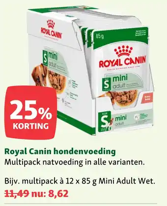 Maxi Zoo Royal Canin hondenvoeding aanbieding