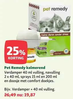 Maxi Zoo Pet Remedy kalmerend aanbieding