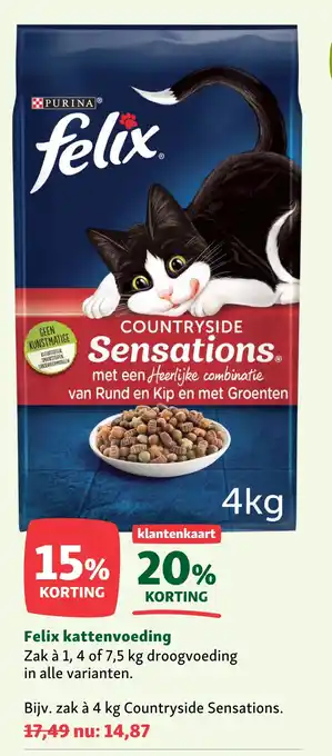 Maxi Zoo Felix kattenvoeding aanbieding