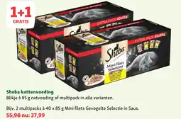Maxi Zoo Sheba kattenvoeding aanbieding