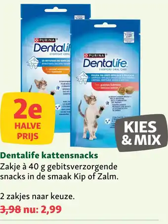 Maxi Zoo Dentalife kattensnacks aanbieding