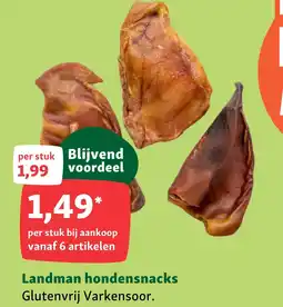 Maxi Zoo Landman hondensnacks aanbieding