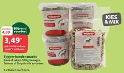 Maxi Zoo Topper hondensnacks aanbieding