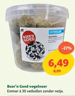 Maxi Zoo Boer'n Goed vogelvoer aanbieding