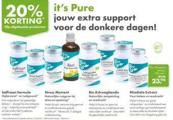 Gezond & Wel it's Pure jouw extra support voor de donkere dagen! aanbieding