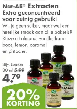 Gezond & Wel Nat-Ali® Extracten aanbieding