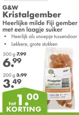 Gezond & Wel G&W Kristalaember aanbieding