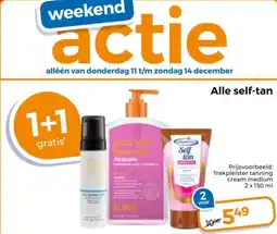 Trekpleister Alle self-tan aanbieding