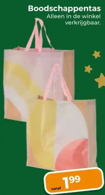 Trekpleister Boodschappentas aanbieding