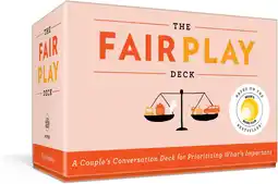 Amazon The Fair Play Deck: A Couple's Conversation Deck for Prioritizing What's Important aanbieding
