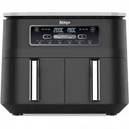 Joybuy Ninja Double 7.6L Hot Air Fryer - AF300 Double Hot Air aanbieding