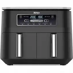 Joybuy Ninja Double 7.6L Hot Air Fryer - AF300 Double Hot Air aanbieding