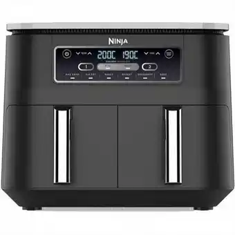 Joybuy Ninja Double 7.6L Hot Air Fryer - AF300 Double Hot Air aanbieding