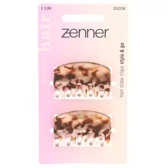 Kruidvat Zenner Haarklem met Panterprint aanbieding