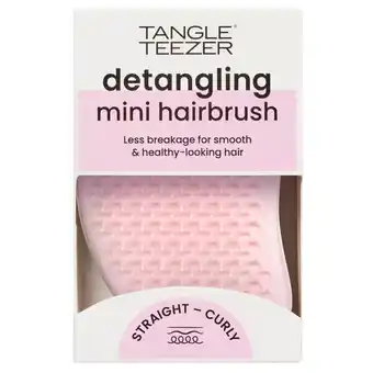 Kruidvat Tangle Teezer The Original Mini Detangling Haarborstel aanbieding