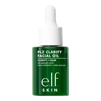 Kruidvat e.l.f. Skin PLZ Clarify Facial Oil aanbieding