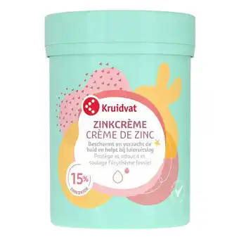 Kruidvat Kruidvat 15% Zinkoxide Zinkcrème aanbieding